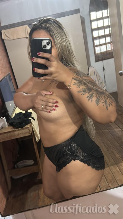 Loira cavalona ...
