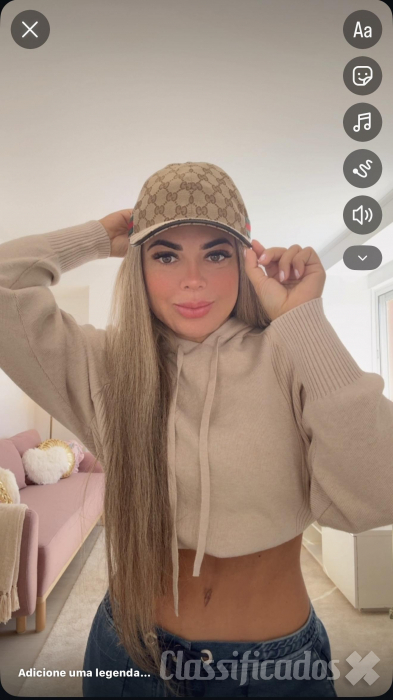 Loira poderosa!...